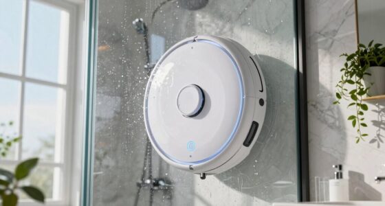 shower glass cleaning robot