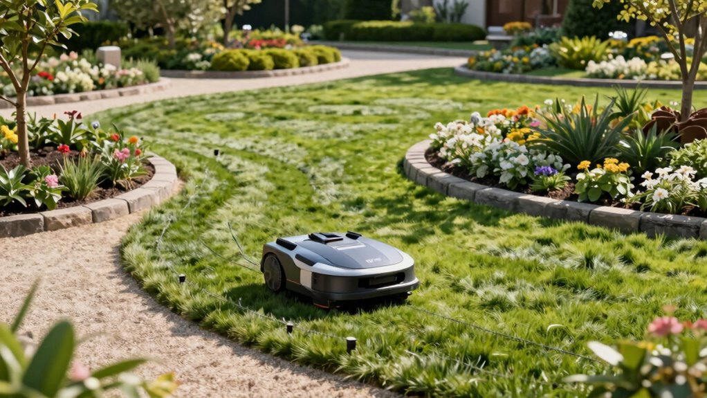 simplify lawn for robotics