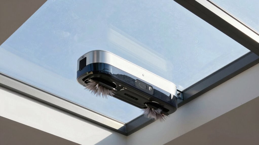 skylight window cleaning robot