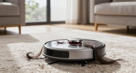 struggles with hair buildup