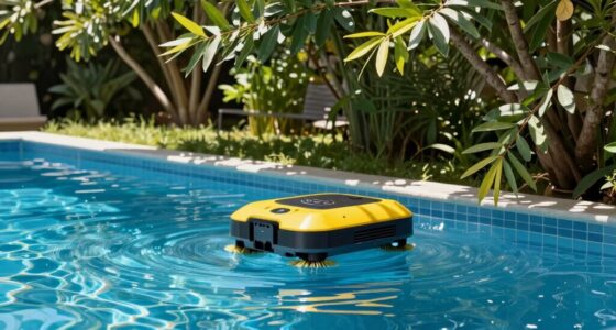 tree resistant pool robot
