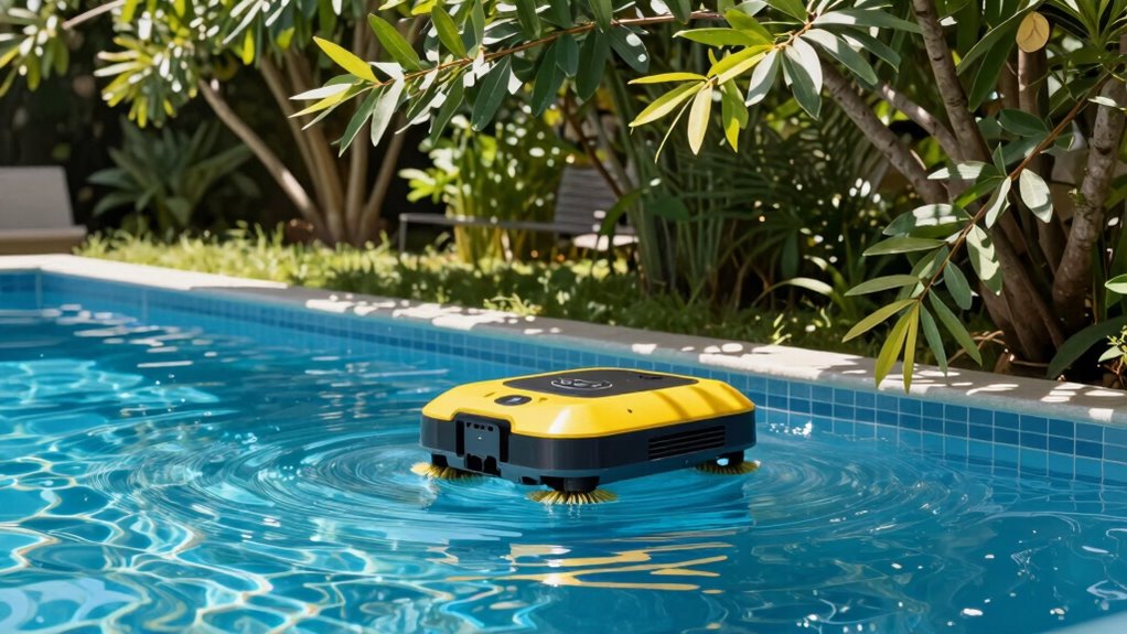 tree resistant pool robot