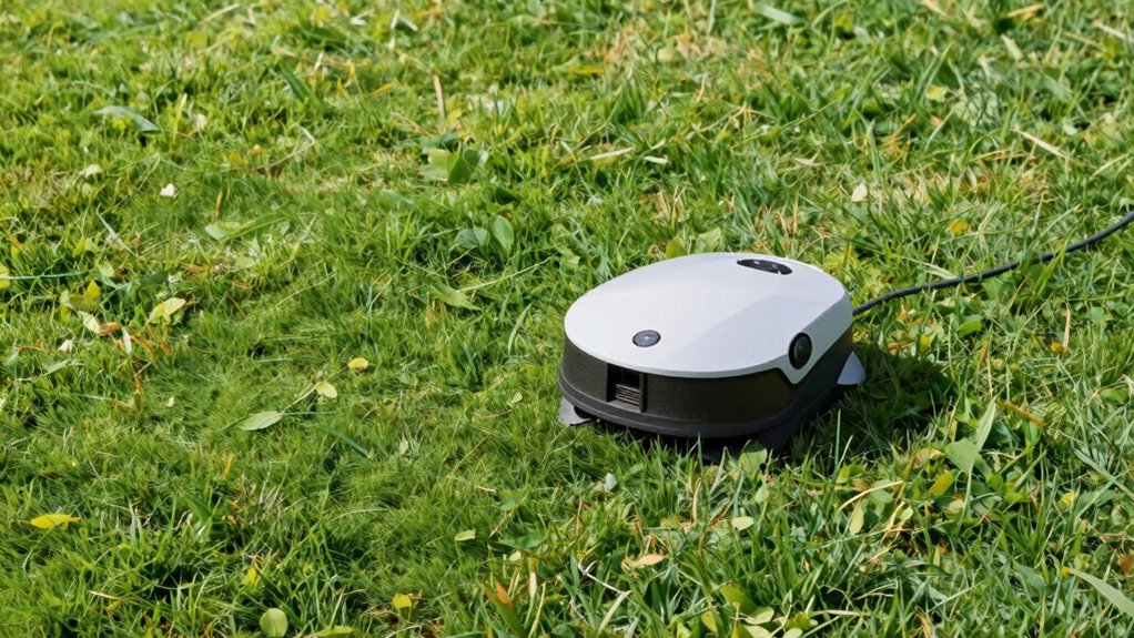 wireless terrain adaptive lawnmower