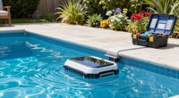 year round pool robot upkeep