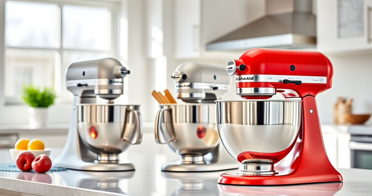 Best KitchenAid Stand Mixers for Beginners