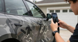 If You See Squiggly Camo On A Car, There’s Actually A Good Reason For It