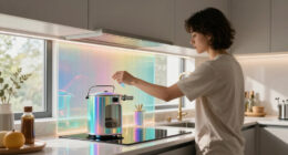 The “Shine-maxxing” Trend Has Designers Drenching Rooms In Iridescent Details