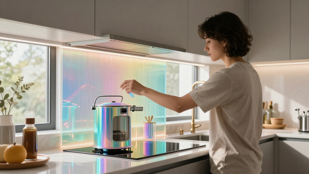 The “Shine-maxxing” Trend Has Designers Drenching Rooms In Iridescent Details