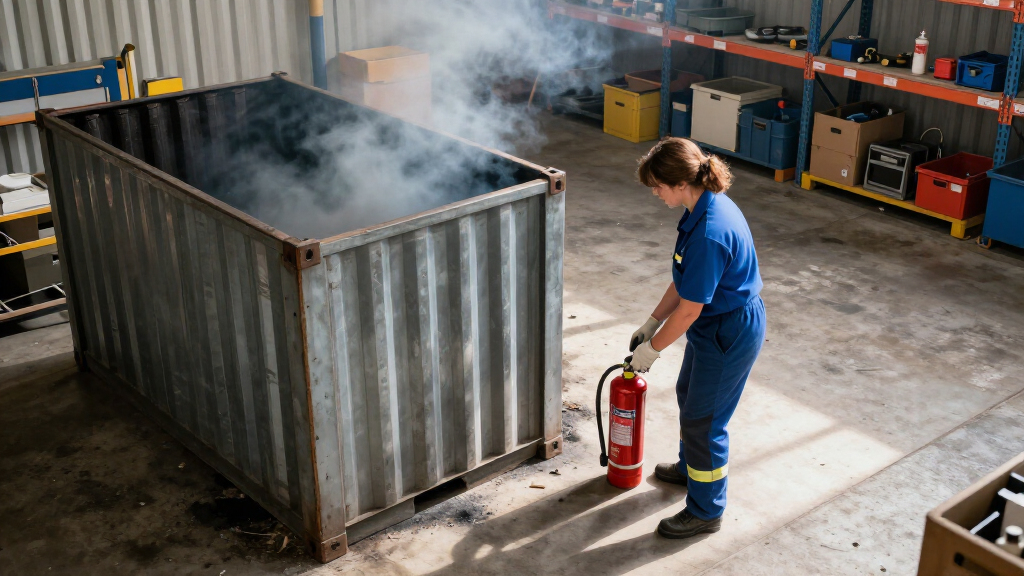 Fire Contained At Central Depot In Twickenham - London Borough Of Richmond Upon Thames