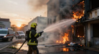 Großbrand: Ehemaliges Hotel Steht In Flammen - Großeinsatz In Hamburg - DIE ZEIT