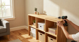 I Created A Pretty IKEA BILLY Hack That Seriously Cuts Clutter