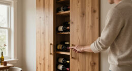 A Closet Lacked Purpose — Until It Became A French-Inspired Wine Room