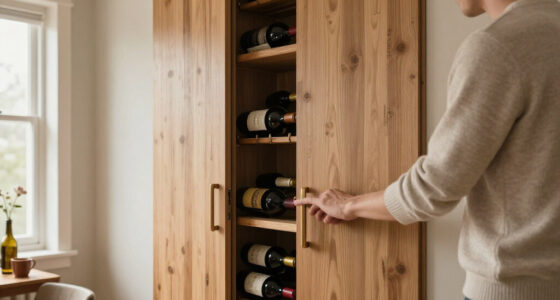 A Closet Lacked Purpose — Until It Became A French-Inspired Wine Room