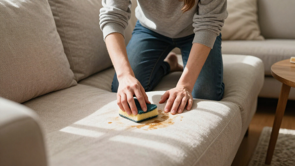 I Almost Gave Up On These Set-In Couch Stains — Until I Tried These Expert Tips