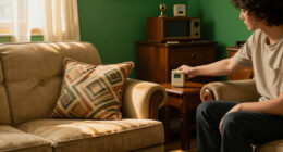 They Turned Their Beige 1900S Parlor Into A Bold, Green “Analog Room”