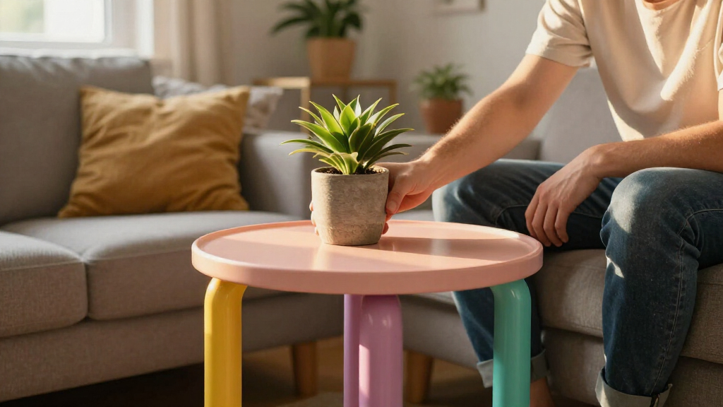 This Classic IKEA Side Table Now Comes In A New Dreamy Color For Only $25