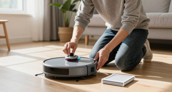 How To Clean A Robot Vacuum Cleaner To Keep It In Tip-top Shape – The Tasks You Need To Do Every Week And Every Month