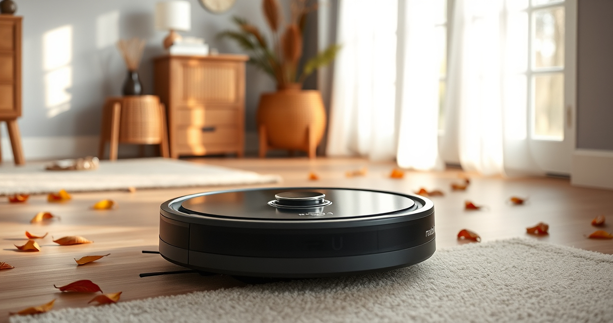 Late Fall Cleanup Made Easy with the Roborock Q7 M5+ Robot Vacuum & Mop