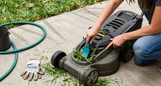 Not Oil Or Wd-40: Help Keep Grass From Sticking To A Mower With A Simple Task