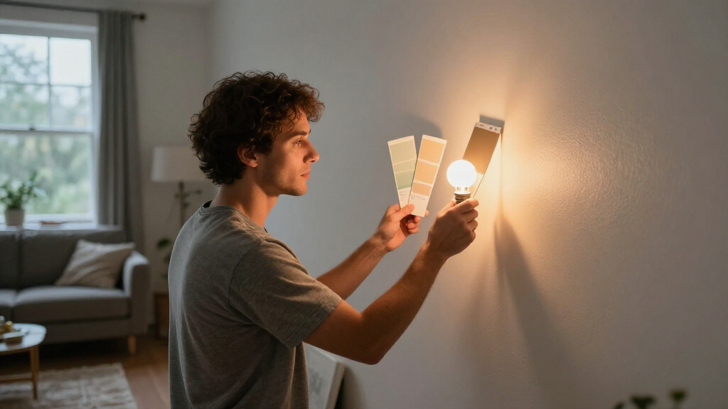 This Type Of Lighting Can Make Your Paint Color Look ‘Wrong’ At Night — And What You Need To Do To Fix It